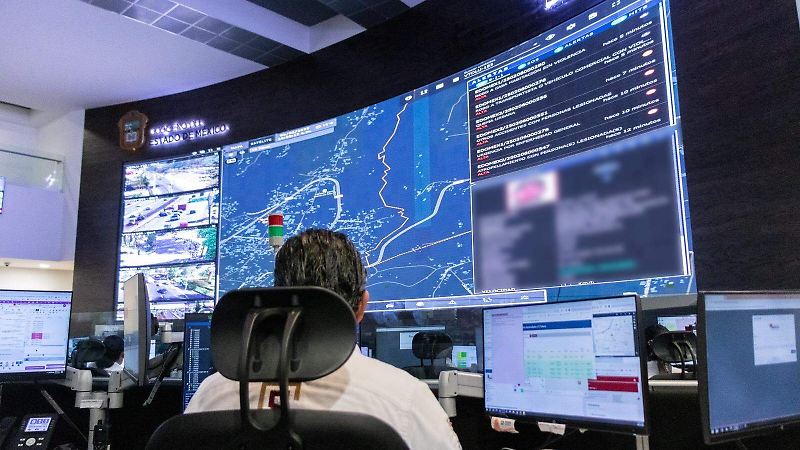Reporta Edomex baja de delitos con uso de la tecnología del C5